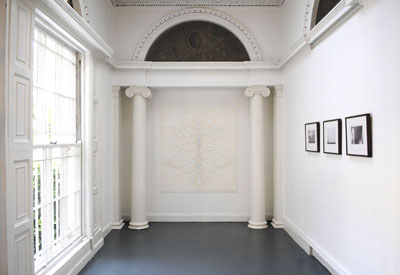 Ronnie Hughes: Background noise, 2009, installation shot; courtesy the artist